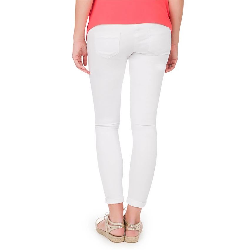 Jeans De Grossesse 7/8 ème Slim Effet Used 4 Jeans De Grossesse 7/8 ème Slim Effet Used – Image 2