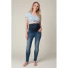 Jean De Grossesse Coupe Slim Effet Délavé