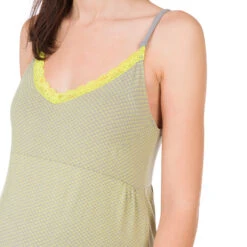 Débardeur Homewear De Grossesse Avec Dentelle -Maman et Bé Soldes MP4102 GRIS 4 X