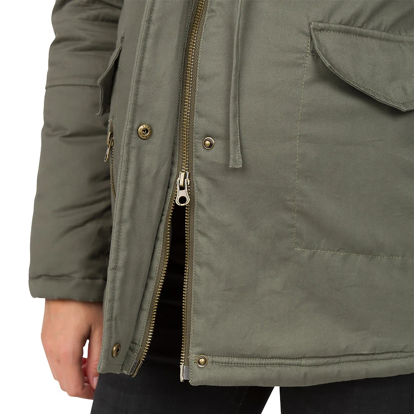 Parka De Grossesse Avec Poches Et Fausse Fourrure Amovible 8 Parka De Grossesse Avec Poches Et Fausse Fourrure Amovible – Image 6