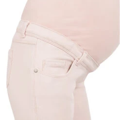 Pantalon De Grossesse En Twill Rose Poudré -Maman et Bé Soldes OP1201 ROC 4 X