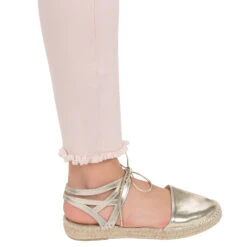 Pantalon De Grossesse En Twill Rose Poudré -Maman et Bé Soldes OP1201 ROC 5 X