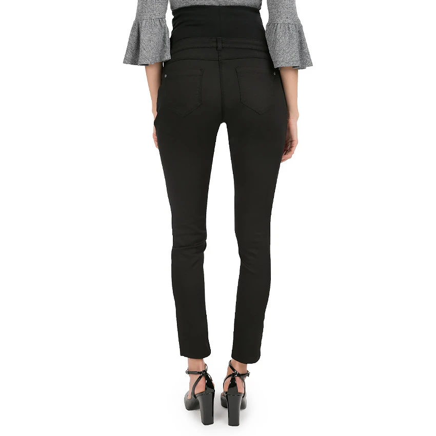 Pantalon De Grossesse En Twill Avec Bandeau Haut 4 Pantalon De Grossesse En Twill Avec Bandeau Haut – Image 2