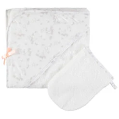Cape De Bain Et Gant De Toilette Le Jardin De Lila