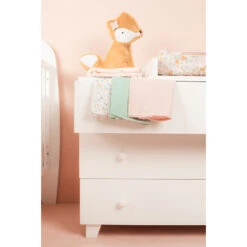 Set De 3 Langes En Coton à Motifs Animaux De La Forêt 13 Set De 3 Langes En Coton à Motifs Animaux De La Forêt -Maman et Bé Soldes PBRDWV ROC 10 X