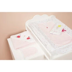 Cape De Bain Et Gant De Toilette Happy Days -Maman et Bé Soldes PBRDWY ROC 10 X