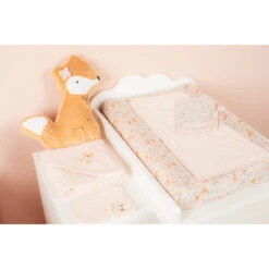 Housse De Matelas à Langer En Popeline Forêt Enchantée -Maman et Bé Soldes PBRDYJ ROC 10 X