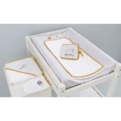 Housse De Matelas à Langer En Popeline Nos Petits Amis -Maman et Bé Soldes PBRDYL BLA 10 X