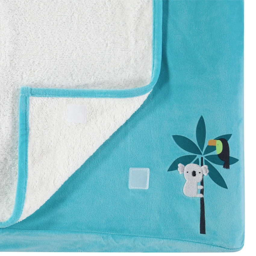 Housse De Matelas à Langer En Velours Crazy Jungle 4 Housse De Matelas à Langer En Velours Crazy Jungle – Image 2