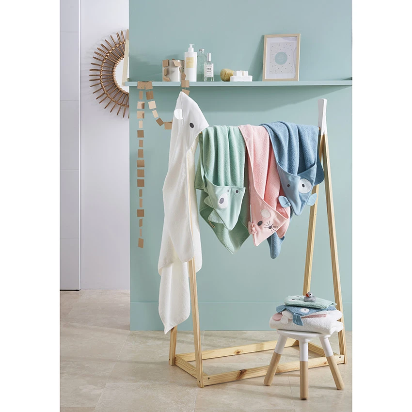 Cape De Bain Et Gant De Toilette Ours 4 Cape De Bain Et Gant De Toilette Ours – Image 2