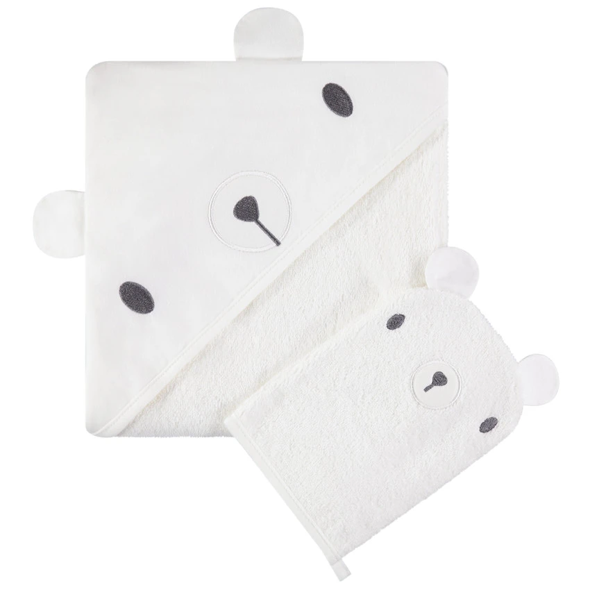 Cape De Bain Et Gant De Toilette Ours 3 Cape De Bain Et Gant De Toilette Ours