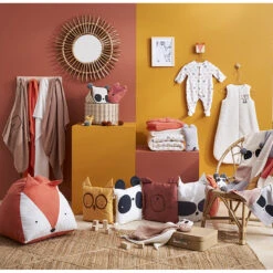 Lange En Gaze De Coton Unie -Maman et Bé Soldes PBRF43 BGM 10 X