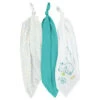 Lot De 3 Langes En Gaze De Coton Garçon -Maman et Bé Soldes PBRFDD ECR 1 X