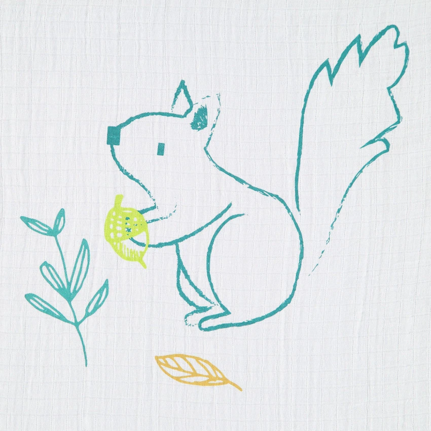 Lot De 3 Langes En Gaze De Coton Garçon 5 Lot De 3 Langes En Gaze De Coton Garçon – Image 3