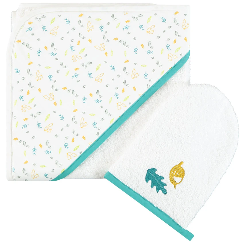 Cape De Bain Et Gant De Toilette Poetic Nature 3 Cape De Bain Et Gant De Toilette Poetic Nature