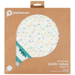 Cape De Bain Et Gant De Toilette Poetic Nature 9 Cape De Bain Et Gant De Toilette Poetic Nature -Maman et Bé Soldes PBRFDE ECR 3 X