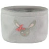 Panier De Rangement En Tricot Motif Lapin -Maman et Bé Soldes PCHSYN GRC 1 X