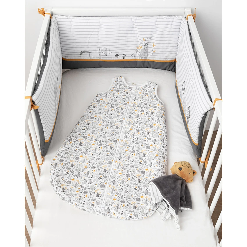 Tour De Lit 3 Pans Nos Petits Amis 8 Tour De Lit 3 Pans Nos Petits Amis – Image 6