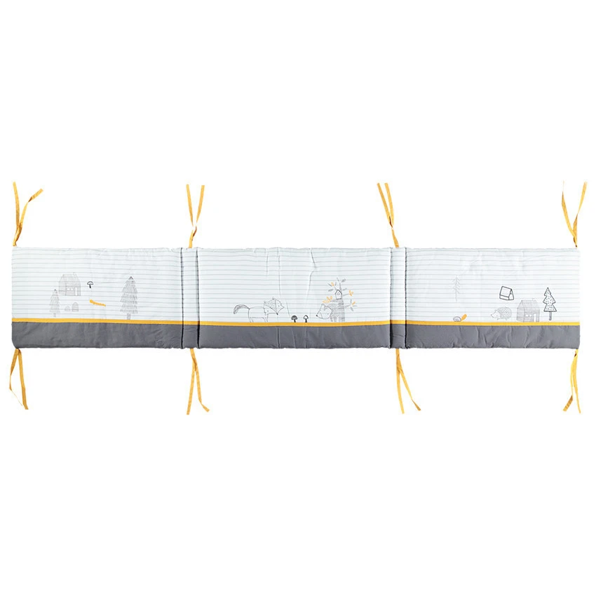 Tour De Lit 3 Pans Nos Petits Amis 5 Tour De Lit 3 Pans Nos Petits Amis – Image 3