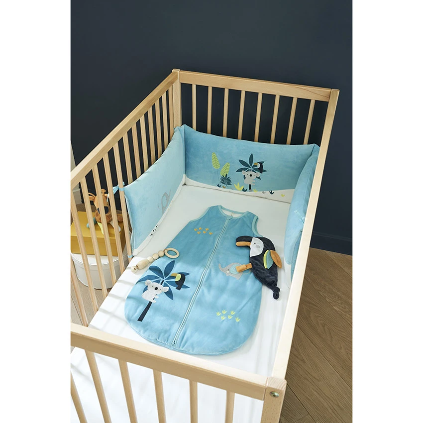 Tour De Lit 3 Pans Crazy Jungle 4 Tour De Lit 3 Pans Crazy Jungle – Image 2