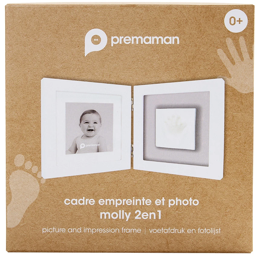Cadre Photo Avec 1 Empreinte - Prémaman 4 Cadre Photo Avec 1 Empreinte - Prémaman – Image 2