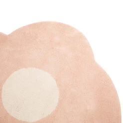 Tapis Forme Fleur En Coton Tissé Main 100x100 Cm -Maman et Bé Soldes PCHVWJ NoColor 3 X