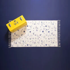 Tapis De Chambre Tissé Imprimé Planètes -Maman et Bé Soldes PCHWCW NoColor 10 X