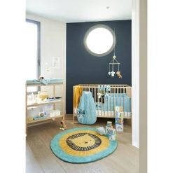 Tapis De Chambre Rond Tufté Crazy Jungle 100cm -Maman et Bé Soldes PCHXAT NoColor 10 X
