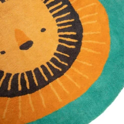 Tapis De Chambre Rond Tufté Crazy Jungle 100cm -Maman et Bé Soldes PCHXAT NoColor 3 X