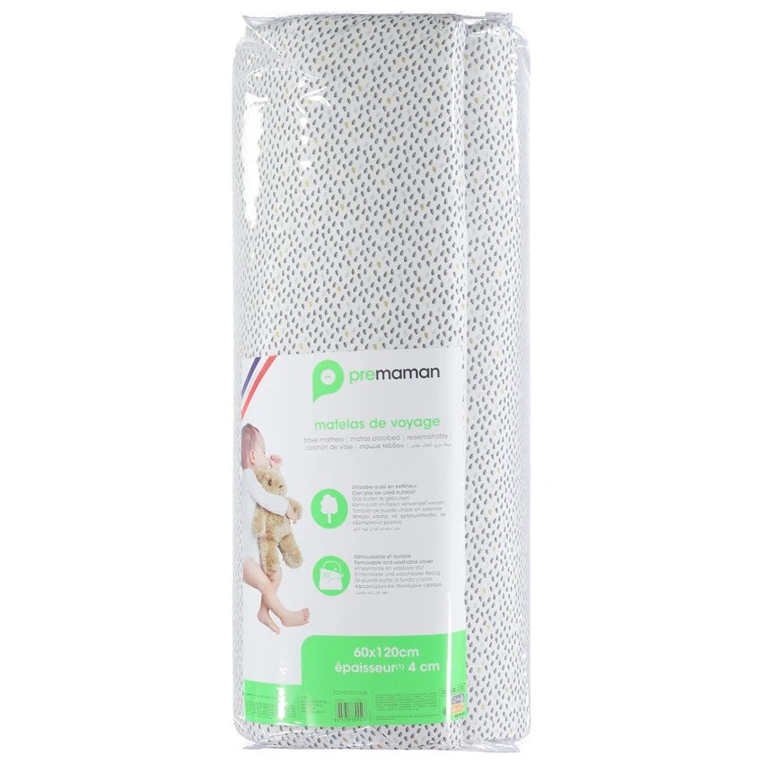 Matelas De Voyage à Rouler 60x120 Cm 5 Matelas De Voyage à Rouler 60x120 Cm – Image 3