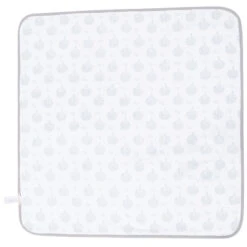 Couverture En Jersey Et Ottoman 80x80 Cm -Maman et Bé Soldes PCHZV7 BLA 3 X