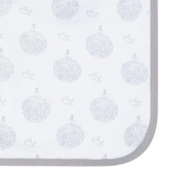 Couverture En Jersey Et Ottoman 80x80 Cm -Maman et Bé Soldes PCHZV7 BLA 4 X