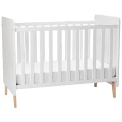 Lit Bébé à Barreaux En Bois Noah 60x120 Cm 9 Lit Bébé à Barreaux En Bois Noah 60x120 Cm -Maman et Bé Soldes PCI0JV NoColor 3 X