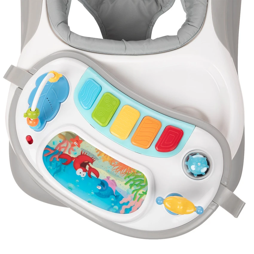 Trotteur 2 En 1 Sea World - Gris 7 Trotteur 2 En 1 Sea World - Gris – Image 5