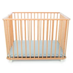 Parc Pliant En Bois Pocket - Vernis