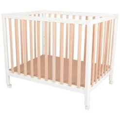 Parc En Bois Tommy - Blanc -Maman et Bé Soldes PEVFV0 NoColor 4 X