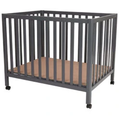 Parc En Bois Tommy - Anthracite -Maman et Bé Soldes PEVFV1 NoColor 4 X