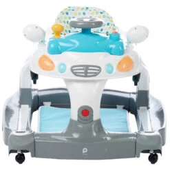 Trotteur 4 En 1 - Bleu/Gris