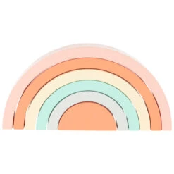 Jouet 1er âge Arc-en-ciel à Empiler Crazy Colors