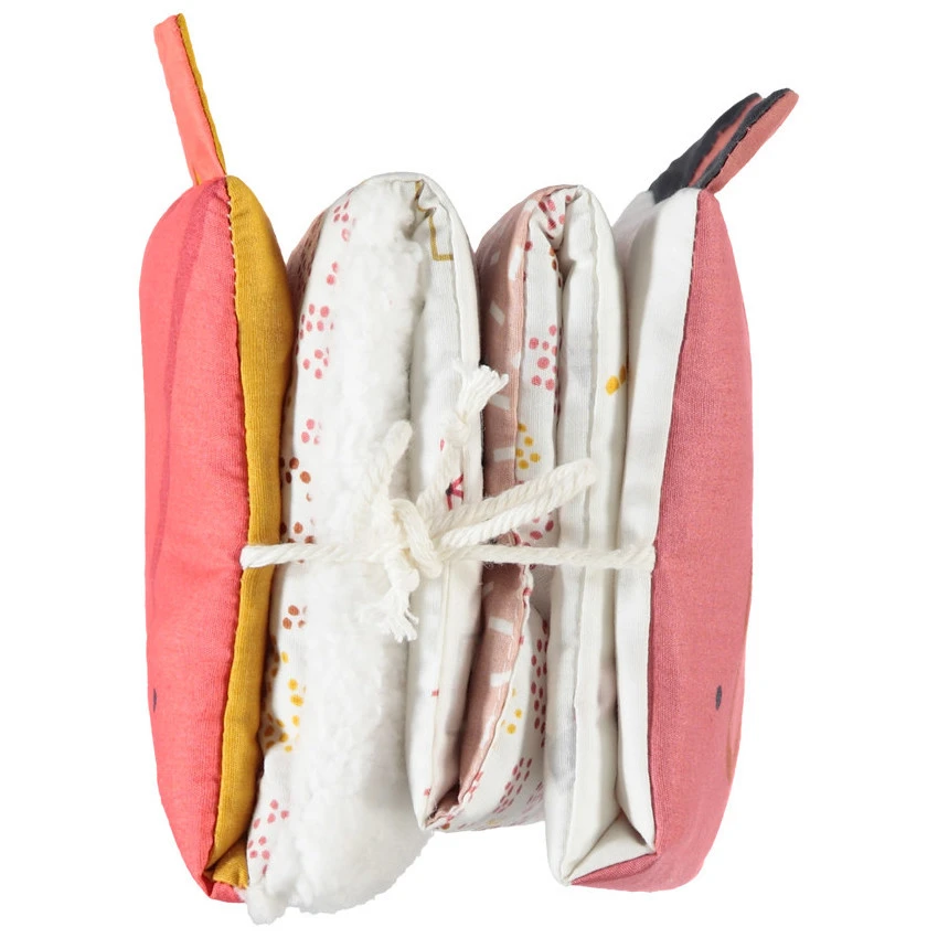 Livre Dépliable En Tissu 1er âge Ethnic Animals 6 Livre Dépliable En Tissu 1er âge Ethnic Animals – Image 4