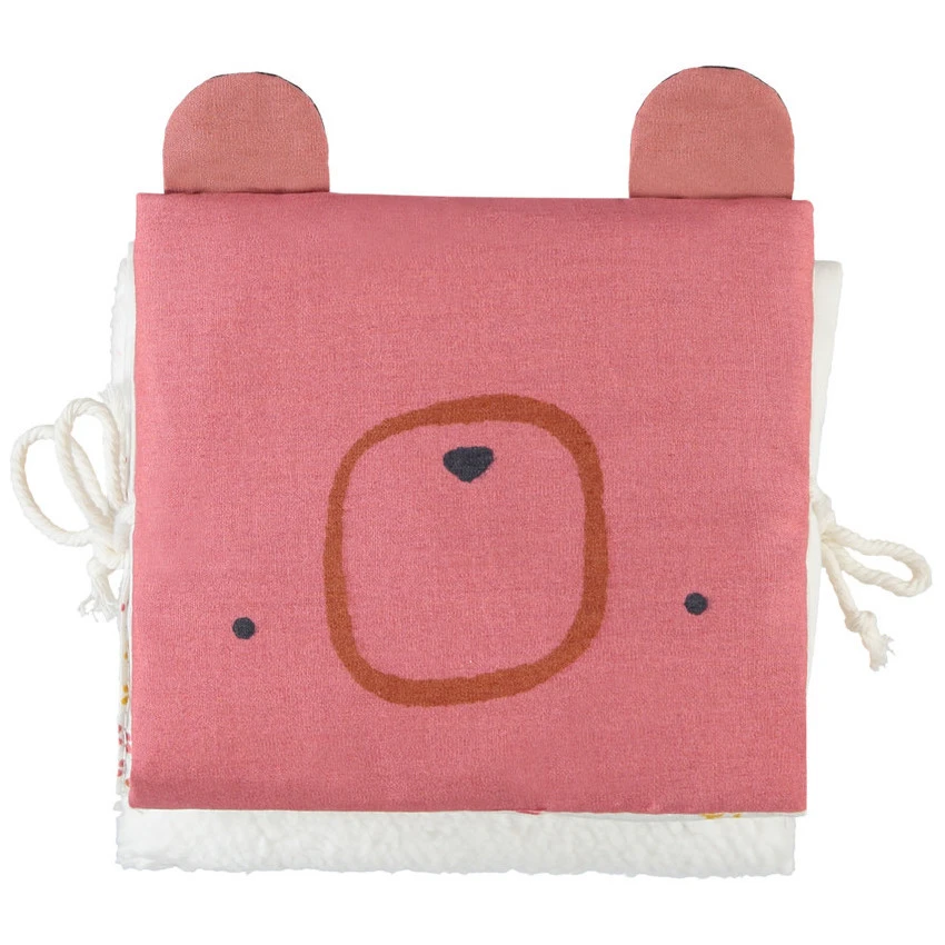 Livre Dépliable En Tissu 1er âge Ethnic Animals 7 Livre Dépliable En Tissu 1er âge Ethnic Animals – Image 5