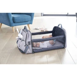 Sac à Langer Berceau 2 En 1 Dobebedo - Gris -Maman et Bé Soldes PP02IN SANS 10 X