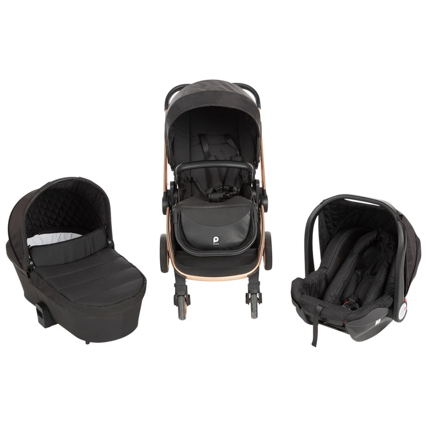 Poussette Trio Tessa - Champagne 3 Poussette Trio Tessa - Champagne