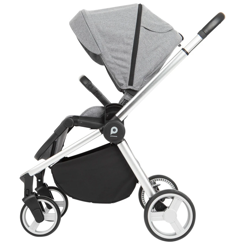 Poussette Trio Tessa - Gris Chiné 4 Poussette Trio Tessa - Gris Chiné – Image 2