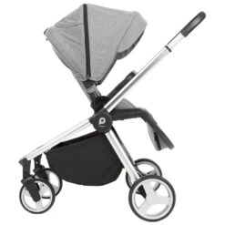 Poussette Trio Tessa - Gris Chiné 11 Poussette Trio Tessa - Gris Chiné -Maman et Bé Soldes PPRVRN NoColor 4 X