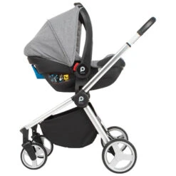 Poussette Trio Tessa - Gris Chiné 12 Poussette Trio Tessa - Gris Chiné -Maman et Bé Soldes PPRVRN NoColor 5 X
