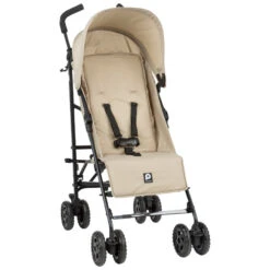 Poussette Canne Inclinable AVA Basic - Beige -Maman et Bé Soldes PPRX7G NoColor 4 X