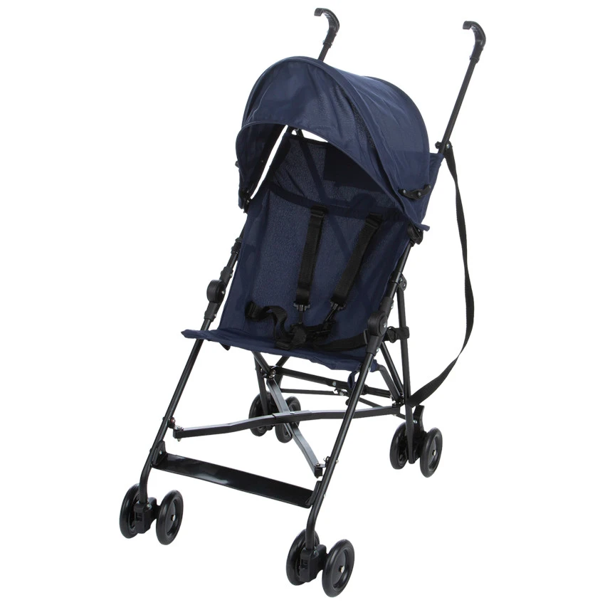 Poussette Canne One Way Bleu Marine 4 Poussette Canne One Way Bleu Marine – Image 2