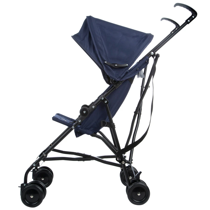 Poussette Canne One Way Bleu Marine 5 Poussette Canne One Way Bleu Marine – Image 3