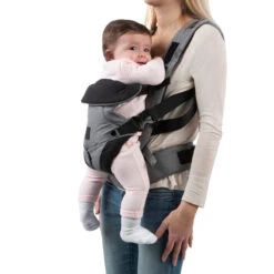 Porte-bébé Willy 4 Positions - Gris -Maman et Bé Soldes PPRY8W NoColor 3 X